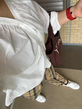 「コーデ記録」｜「アイテム（パンツ）」を使った、erer6さん（レディース・159cm）の秋コーディネート