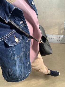 「着たいものを着る」｜「アイテム（デニムジャケット）」を使った、erer6さん（レディース・159cm）の秋コーディネート