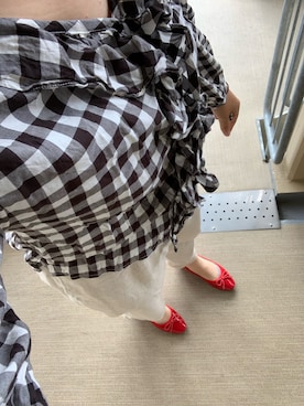 「着たいものを着る」｜「アイテム（パンツ）」を使った、erer6さん（レディース・159cm）の夏コーディネート