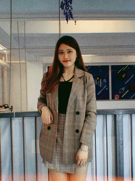 「lady」｜milky.tcさん（レディース・165cm）の冬コーディネート