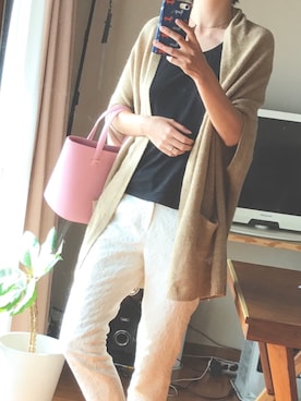 「BELLMER（ベルメール）のアイテム」を使った、maria170さん（レディース・170cm）の春コーディネート