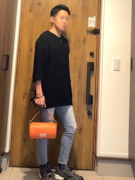 ネックレスを使った アラサー のメンズ人気ファッションコーディネート Wear