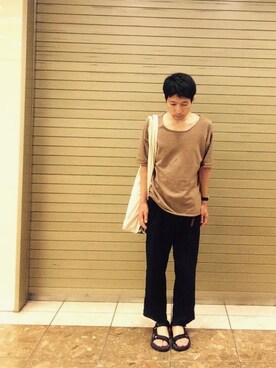 しんどうさん（メンズ・170cm）の夏コーディネート