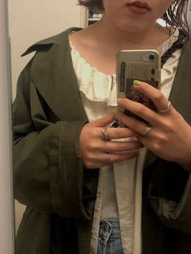 「ハイウエストストレートジーンズ」｜maruさん（レディース・161cm）の夏コーディネート