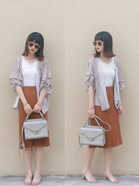 Hannnaさん（レディース・165cm）の秋コーディネート