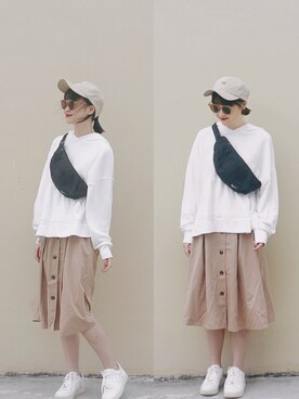 Hannnaさん（レディース・165cm）の秋コーディネート