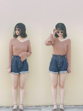 Hannnaさん（レディース・165cm）の秋コーディネート