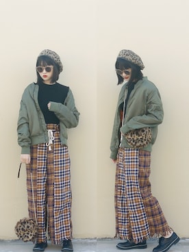 Hannnaさん(レディース・165cm)の秋コーディネート