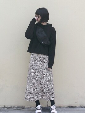 Hannnaさん（レディース・165cm）の春コーディネート