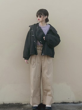 Hannnaさん（レディース・165cm）の春コーディネート