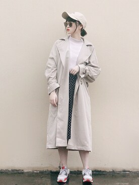 Hannnaさん（レディース・165cm）の春コーディネート