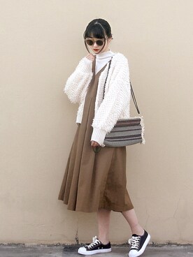 Hannnaさん（レディース・165cm）の春コーディネート