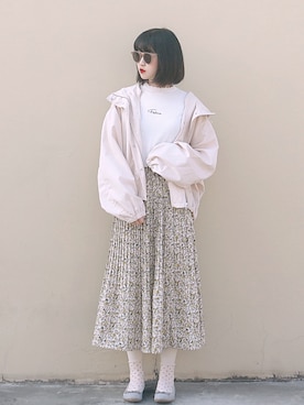 Hannnaさん（レディース・165cm）の春コーディネート