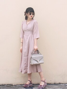 Hannnaさん（レディース・165cm）の夏コーディネート