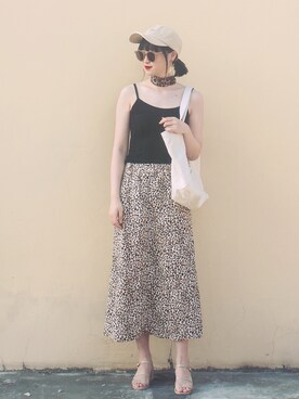 Hannnaさん（レディース・165cm）の夏コーディネート