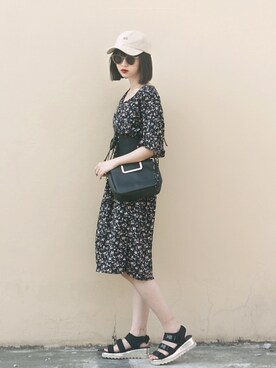 Hannnaさん（レディース・165cm）の夏コーディネート