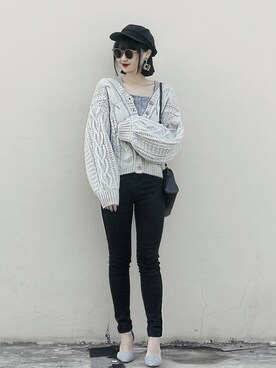 Hannnaさん（レディース・165cm）の秋コーディネート