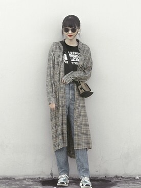 Hannnaさん（レディース・165cm）の秋コーディネート