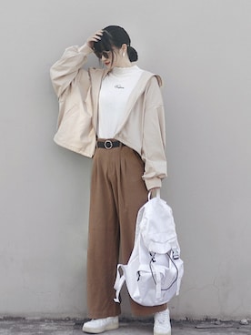 Hannnaさん（レディース・165cm）の秋コーディネート