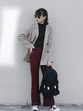 Hannnaさん（レディース・165cm）の秋コーディネート