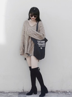 Hannnaさん（レディース・165cm）の秋コーディネート