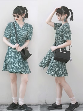 Hannnaさん（レディース・165cm）の春コーディネート