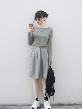 Hannnaさん（レディース・165cm）の春コーディネート