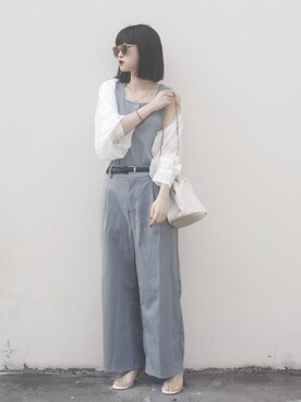 Hannnaさん（レディース・165cm）の夏コーディネート