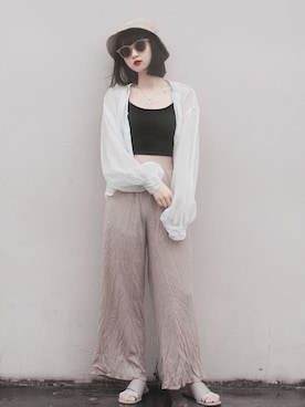 Hannnaさん(レディース・165cm)の夏コーディネート