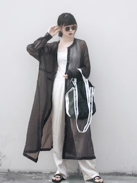 Hannnaさん（レディース・165cm）の夏コーディネート