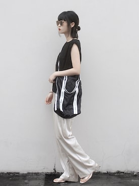 Hannnaさん（レディース・165cm）の夏コーディネート