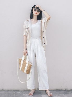 Hannnaさん(レディース・165cm)の夏コーディネート