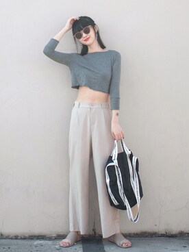 Hannnaさん（レディース・165cm）の秋コーディネート