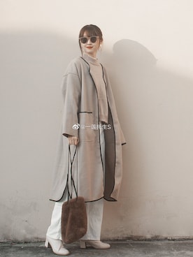 Hannnaさん（レディース・165cm）の冬コーディネート