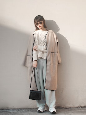 Hannnaさん(レディース・165cm)の冬コーディネート