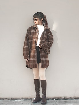 Hannnaさん(レディース・165cm)の冬コーディネート