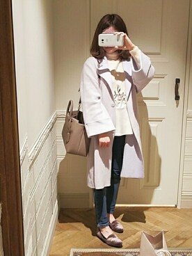 Sarangさん（レディース・147cm）の冬コーディネート