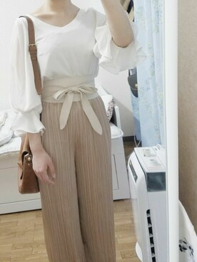 Sarangさん（レディース・147cm）の春コーディネート