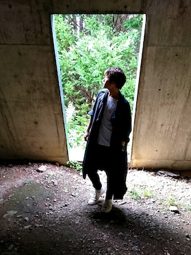 「TEATORA（テアトラ）のアイテム（ジャケット/アウター）」を使った、たっつんさん（メンズ・164cm）の秋コーディネート