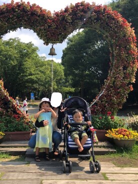 Tsumu-Homaさん（キッズ・90cm）の秋コーディネート