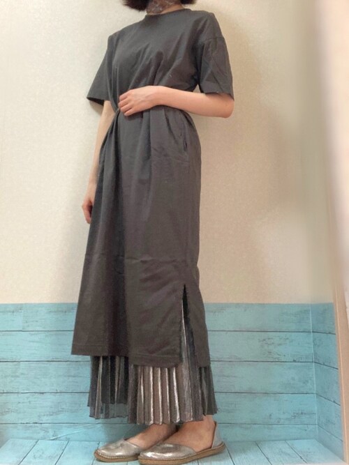 Serina ユニクロのワンピース ドレスを使ったコーディネート Wear