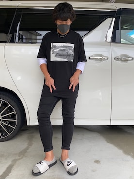 X.Hiideさん(メンズ・178cm)の夏コーディネート