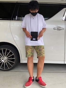 X.Hiideさん(メンズ・178cm)の夏コーディネート