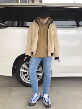 X.Hiideさん（メンズ・178cm）の冬コーディネート