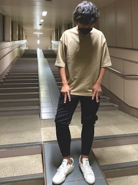 「スボーツミックス」｜X.Hiideさん（メンズ・178cm）の夏コーディネート