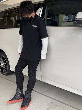 X.Hiideさん（メンズ・178cm）の春コーディネート