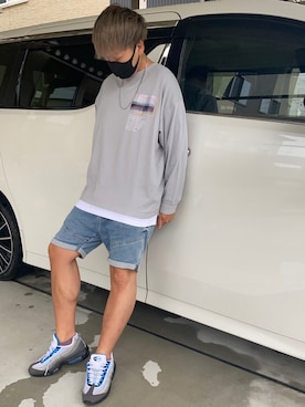 X.Hiideさん（メンズ・178cm）の夏コーディネート