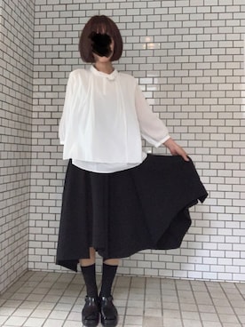 「シャンブル ドゥ シャーム(chambre de charme)」｜ふけみんさん（レディース・155cm）の夏コーディネート