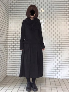 「Y's（ワイズ）のアイテム（スニーカー）」を使った、ふけみんさん（レディース・155cm）の夏コーディネート
