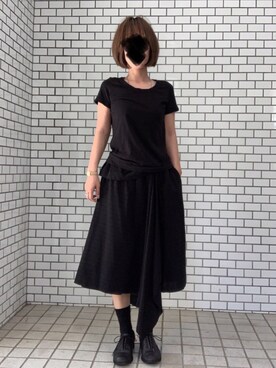 「45R」｜「アイテム（アクセサリー）」を使った、ふけみんさん（レディース・154cm）の夏コーディネート